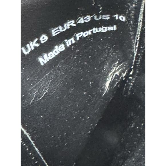 ASOS Black Ankle Bootie 10 Block Heel Boot Goblin Core Witchcore Whimsigoth - Picture 13 of 13